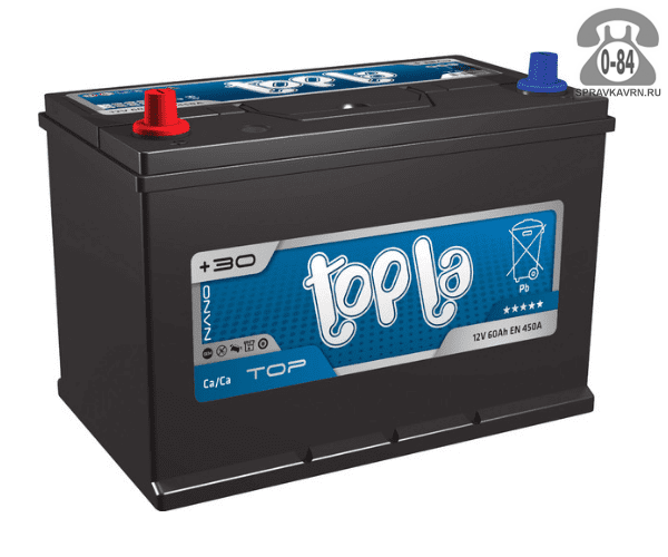 Аккумулятор для транспортного средства Топла (Topla) Top