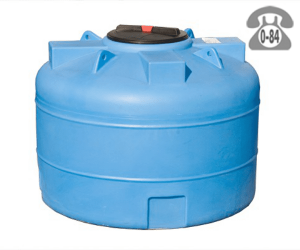 Бак для воды Combi-1100BW сине-белый вертикальный 1100 л