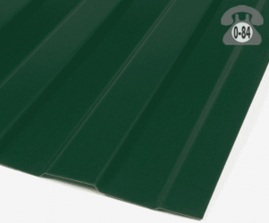 Профнастил С8 зелёный мох
 1200x0.4 мм полиэстер