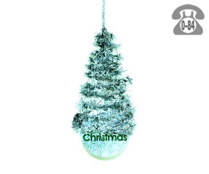 Ёлка искусственная Мери Кристмас (Merry Christmas) Ель из мишуры 0,3 м 52-00218-022