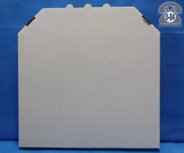 Коробка упаковочная картон гофрированный (гофрокартон, гофрокороб) 300 мм 300 мм 40 мм для пиццы 50 шт.