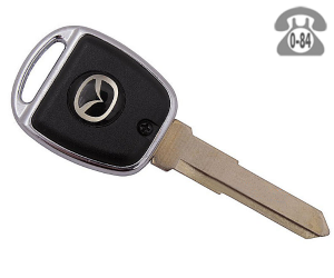 Ключ с местом под чип для автомобильного замка по ключу-оригиналу изготовление на заказ