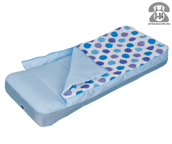 Кровать надувная Джилонг (JILONG) RELAX AIR BED SINGLE WITH SLEEPING BAG JL027233NPF, 157х66х23см